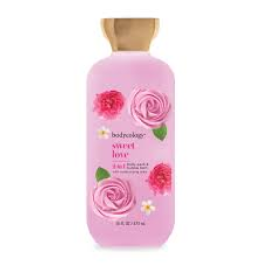 BODYCOLOGY 2IN1 SWEET LOVE BODY WASH 473ML
